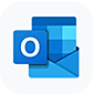 Outlook logo representing business email and PBX sync with DSL Telecom in Somerset West